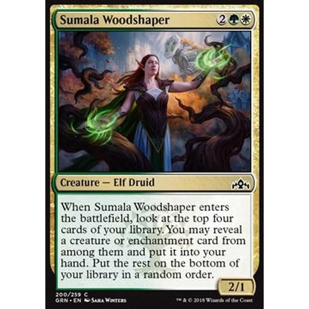 Sumala Woodshaper - Plasmalegno di Sumala - [GRN] [NM]