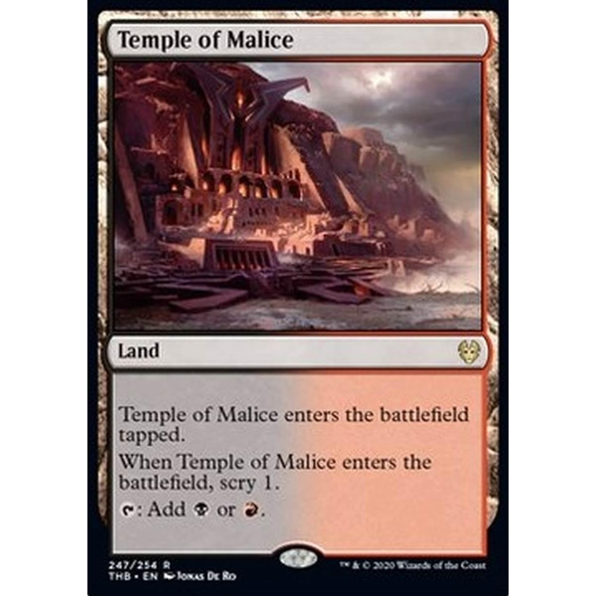 Temple of Malice - Tempio dell'Odio - [THB] [NM] [Foil]