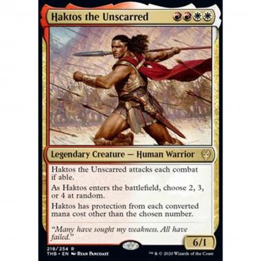 Haktos the Unscarred - Aktos, Senza Cicatrici - [THB] [NM] [Foil]