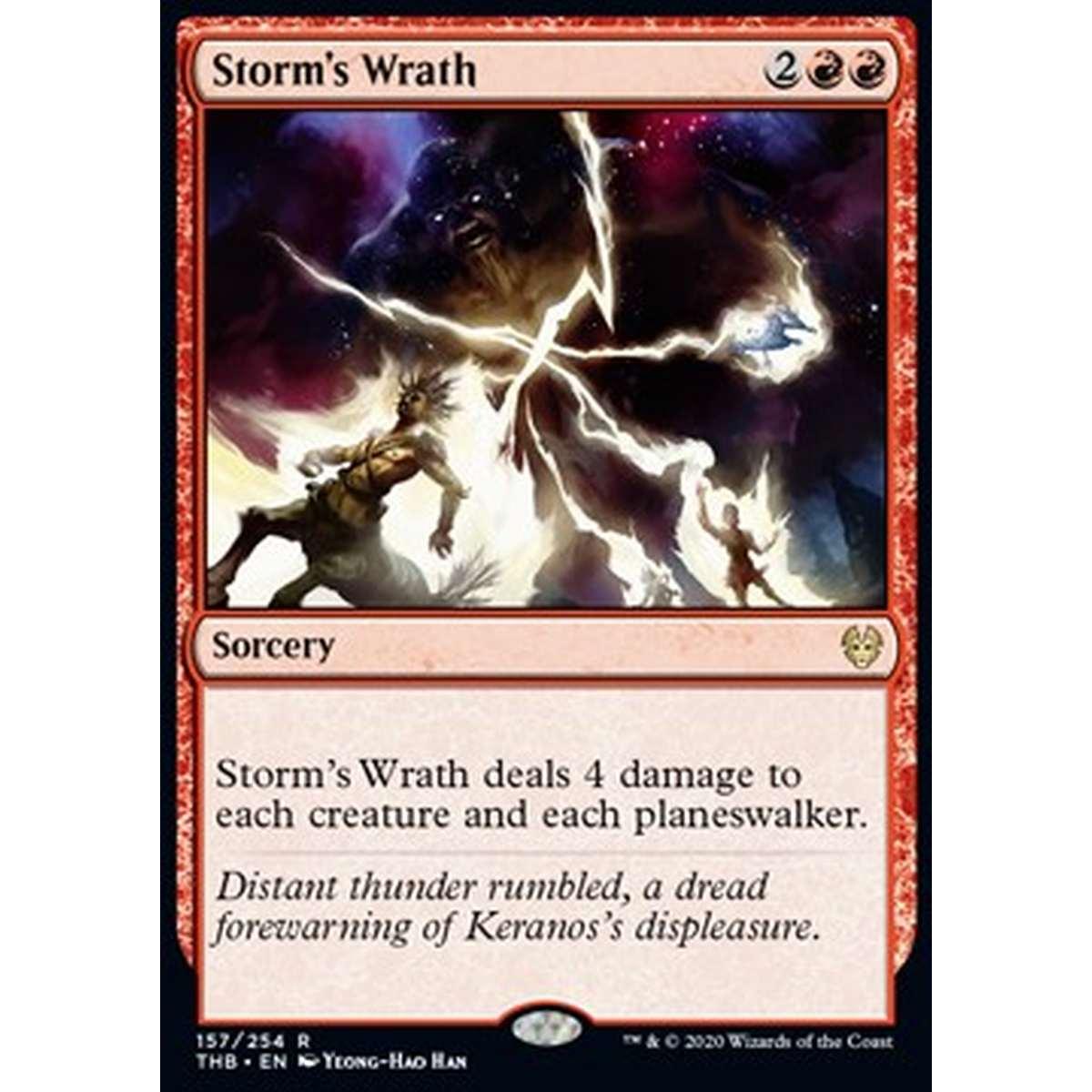 Storm's Wrath - Ira della Tempesta - [THB] [NM] [Foil]