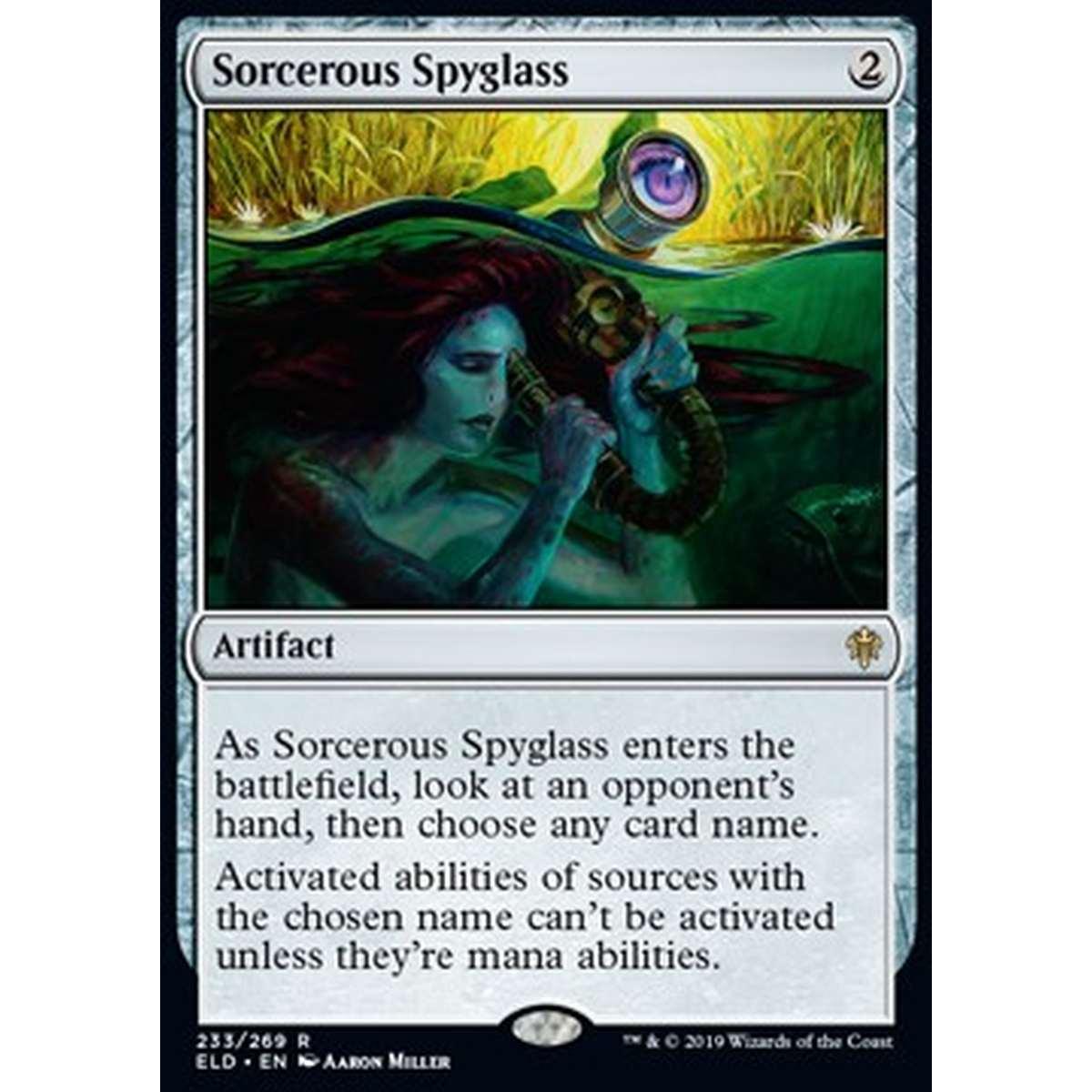 Sorcerous Spyglass - Cannocchiale Incantato - [ELD] [NM] [Foil]