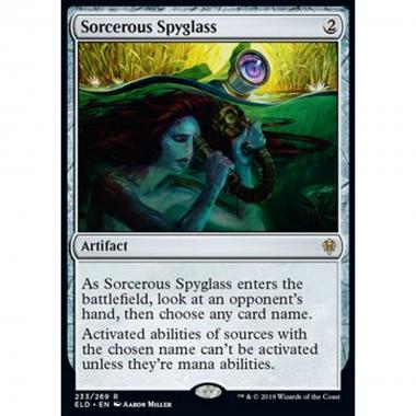 Sorcerous Spyglass - Cannocchiale Incantato - [ELD] [NM] [Foil]