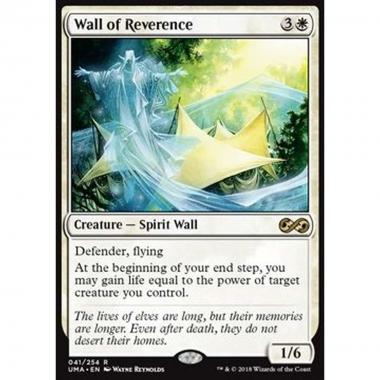 Wall of Reverence - Wall of Reverence - [UMA] [NM] [Foil]