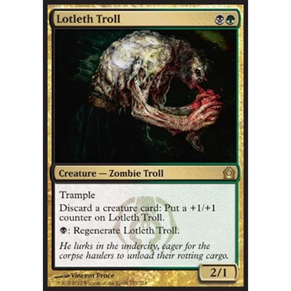 Lotleth Troll - Troll Lotleth - [RTR] [NM]