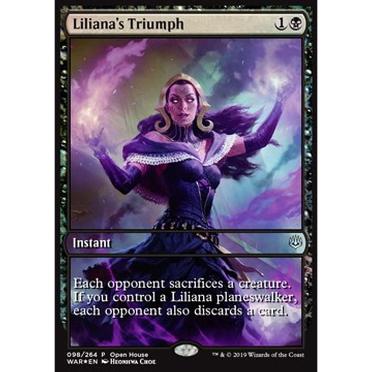 Liliana's Triumph - Trionfo di Liliana - [OH] [NM] [Foil]
