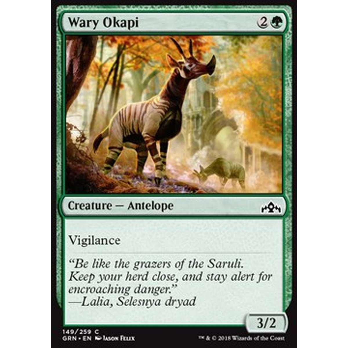 Wary Okapi - Okapi Diffidente - [GRN] [NM]