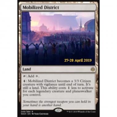 Mobilized District - Distretto Mobilitato - [XWAR] [NM] [Foil]