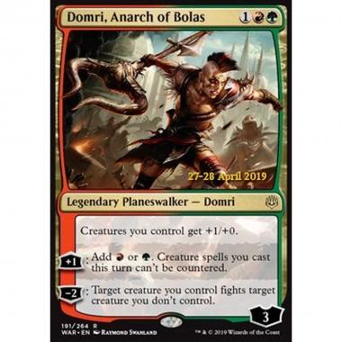Domri, Anarch of Bolas - Domri, Anarchico di Bolas - [XWAR] [NM] [Foil]