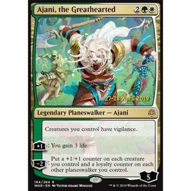 Ajani, the Greathearted - Ajani dal Cuore Grande - [XWAR] [NM] [Foil]
