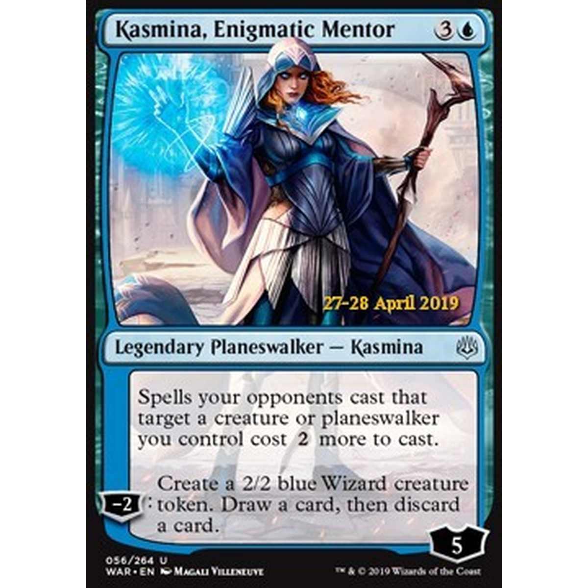 Kasmina, Enigmatic Mentor - Kasmina, Maestra Enigmatica - [XWAR] [NM] [Foil]