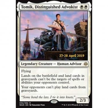 Tomik, Distinguished Advokist - Tomik, Fautore Rinomato - [XWAR] [NM] [Foil]