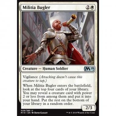 Militia Bugler - Militia Bugler - [M19] [NM] [Foil]
