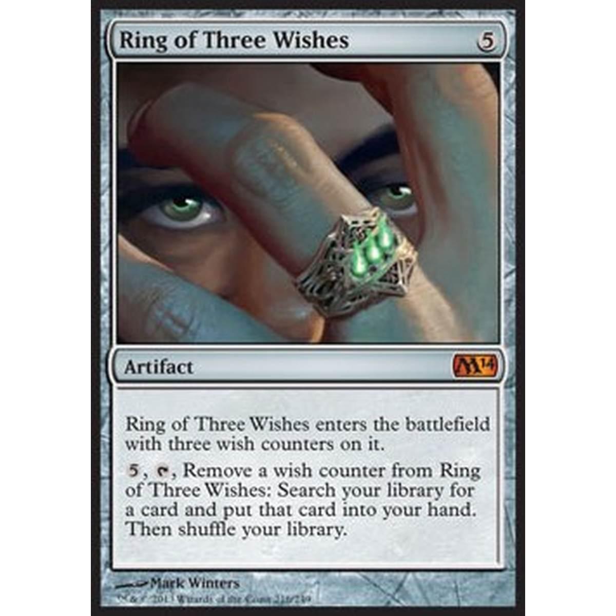 Ring of Three Wishes - Anello dei Tre Desideri - [M14] [NM]