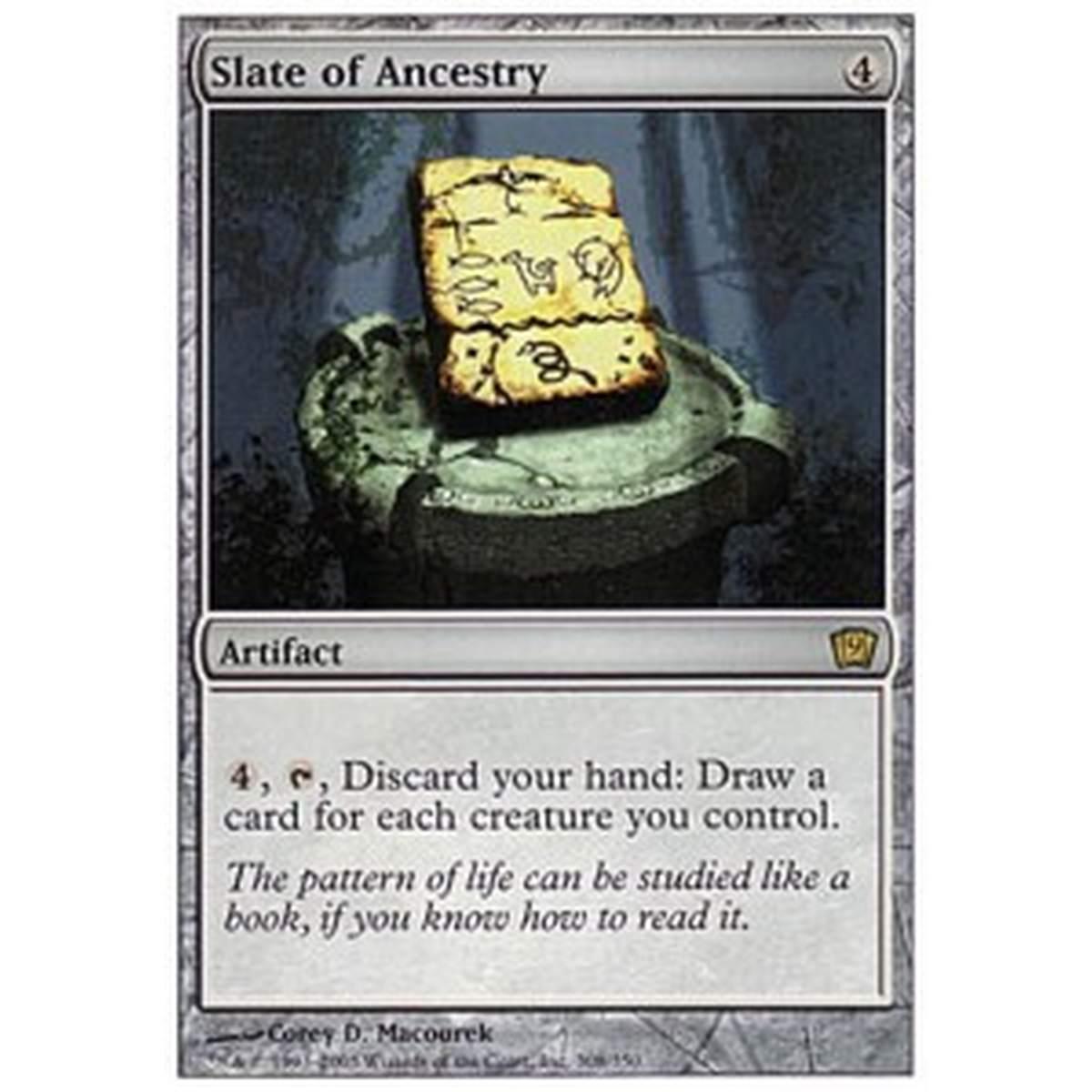 Slate of Ancestry - Tavola del Principio - [9ED] [EX]