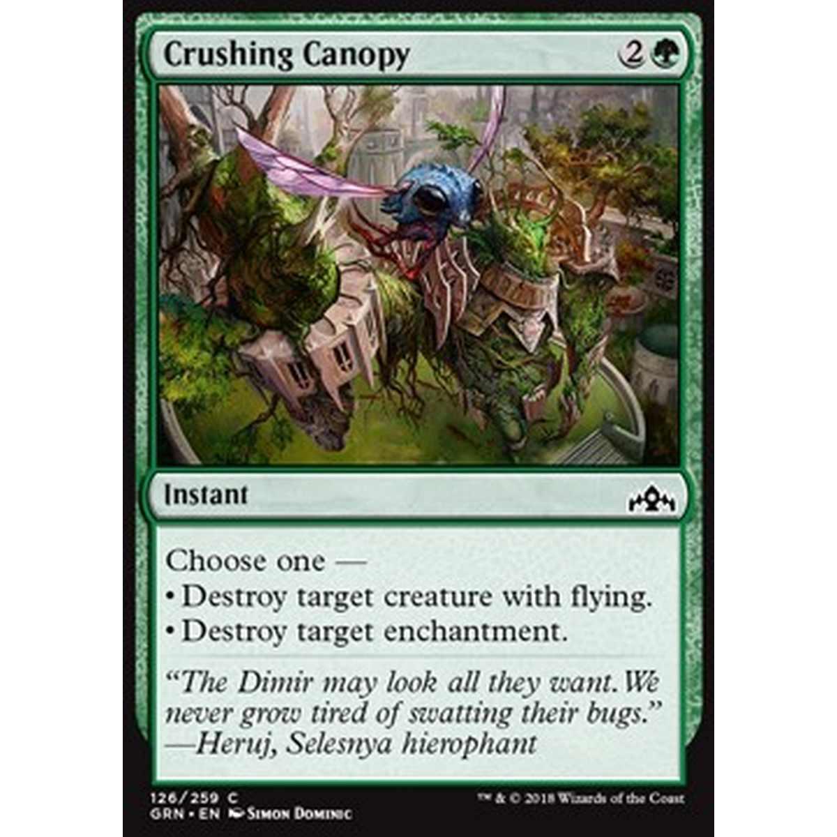 Crushing Canopy - Fronde Stritolanti - [GRN] [NM]