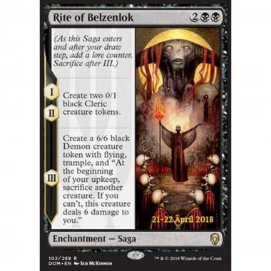 Rite of Belzenlok - Rito di Belzenlok - [PDOM] [NM] [Foil]