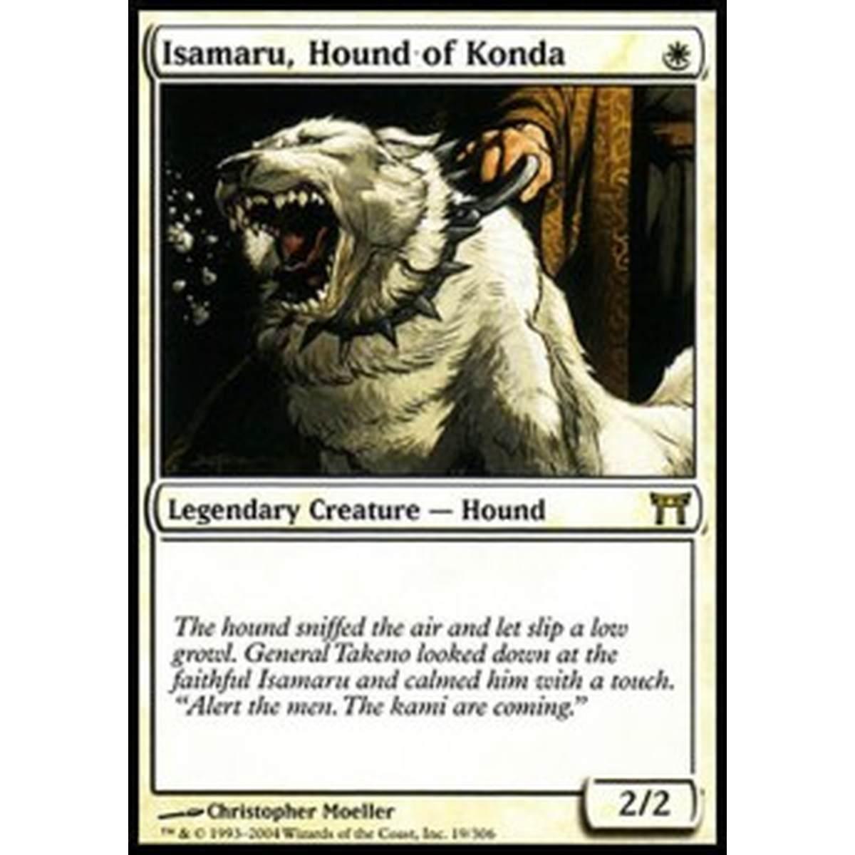 Isamaru, Hound of Konda - Isamaru, Hound of Konda - [CHK] [EX]