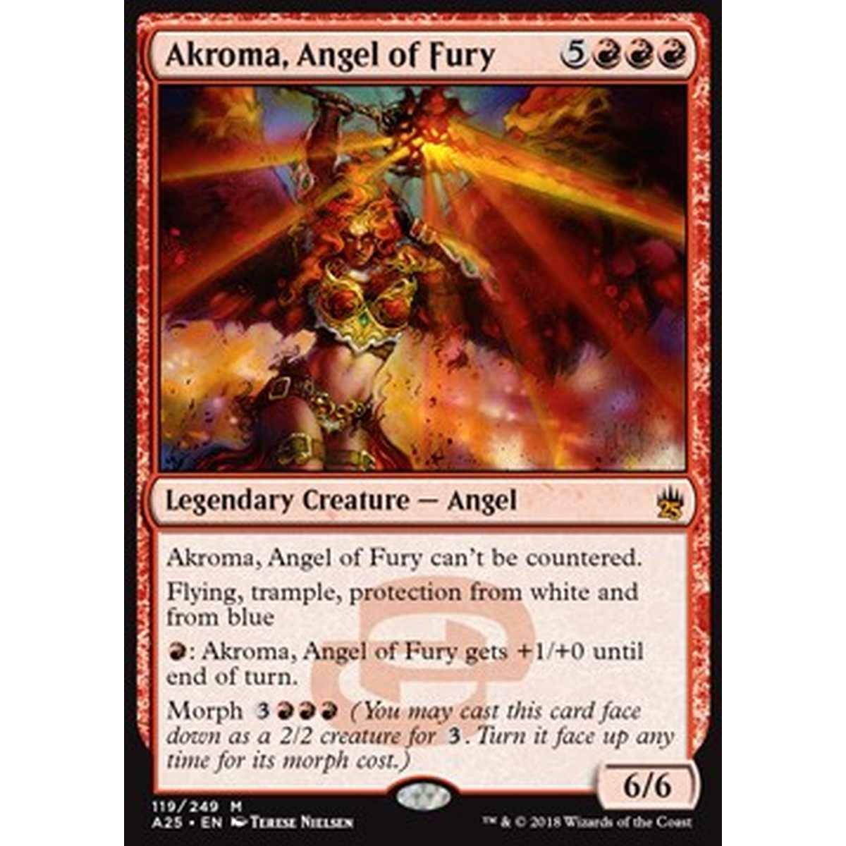 Akroma, Angel of Fury - Akroma, Angel of Fury - [A25] [NM]