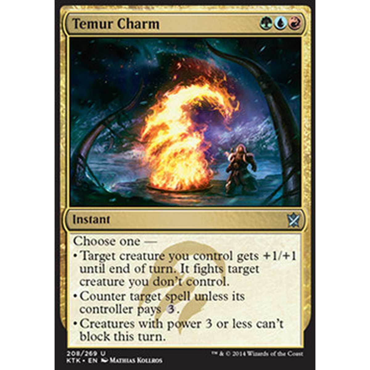 Temur Charm - Temur Charm - [KTK] [NM] [Foil]