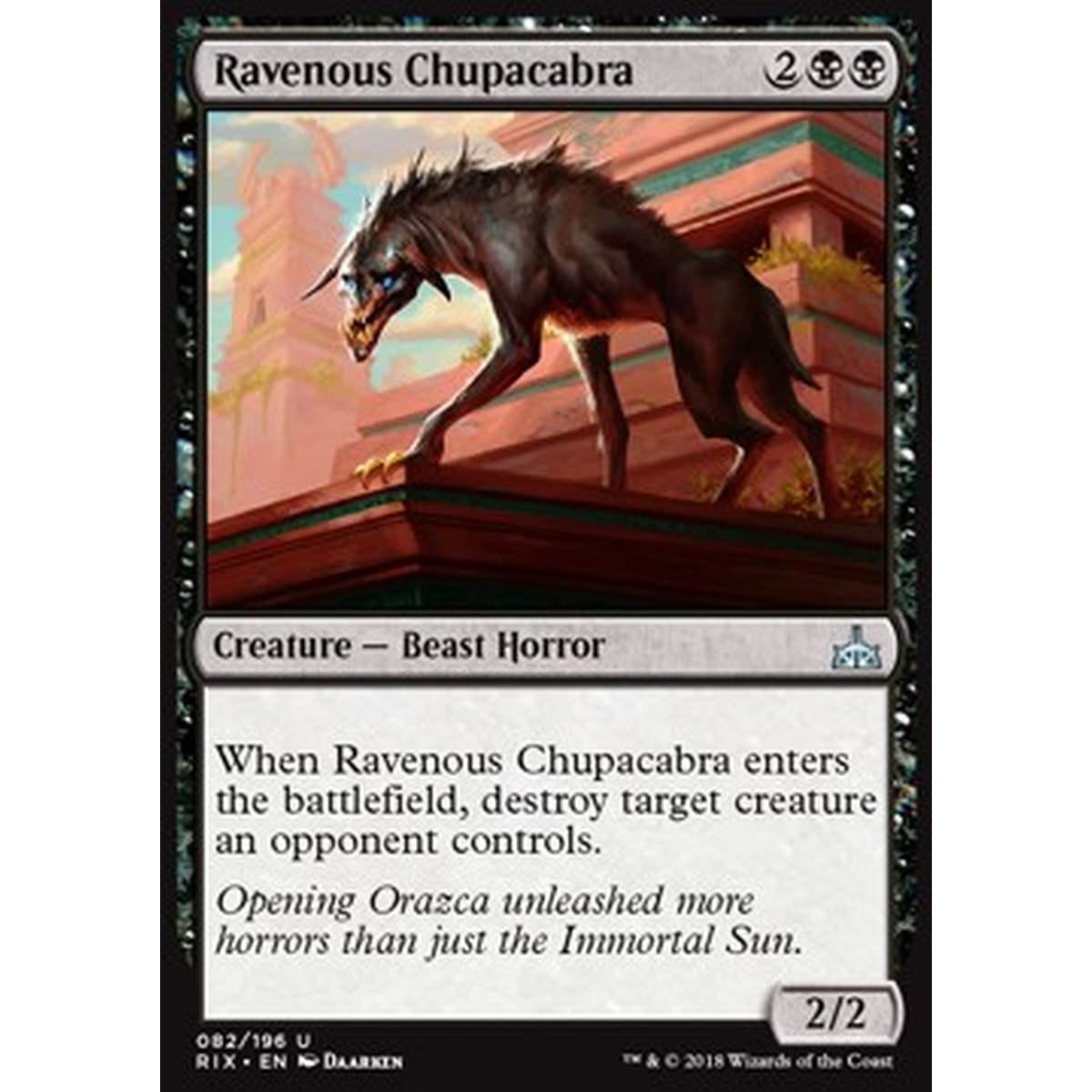 Ravenous Chupacabra - Chupacabra Famelico - [RIX] [NM] [Foil]