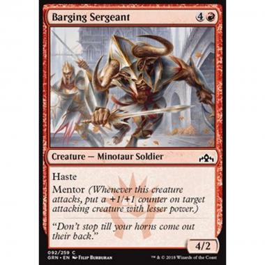 Barging Sergeant - Sergente Irrompente - [GRN] [NM]