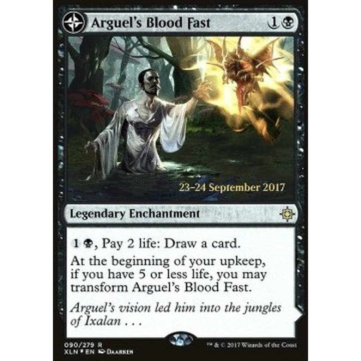 Arguel's Blood Fast / Temple of Aclazotz - Astensione dal Sangue di Arguel // Tempio di Aclazotz - [XLNP] [NM] [Foil]