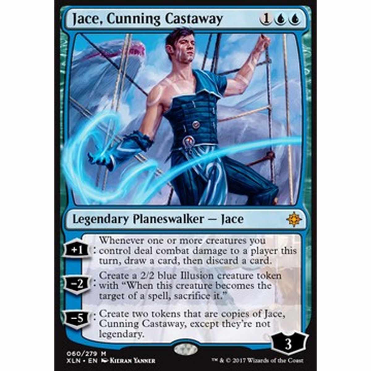 Jace, Cunning Castaway - Jace, Naufrago Astuto - [XLN] [NM]