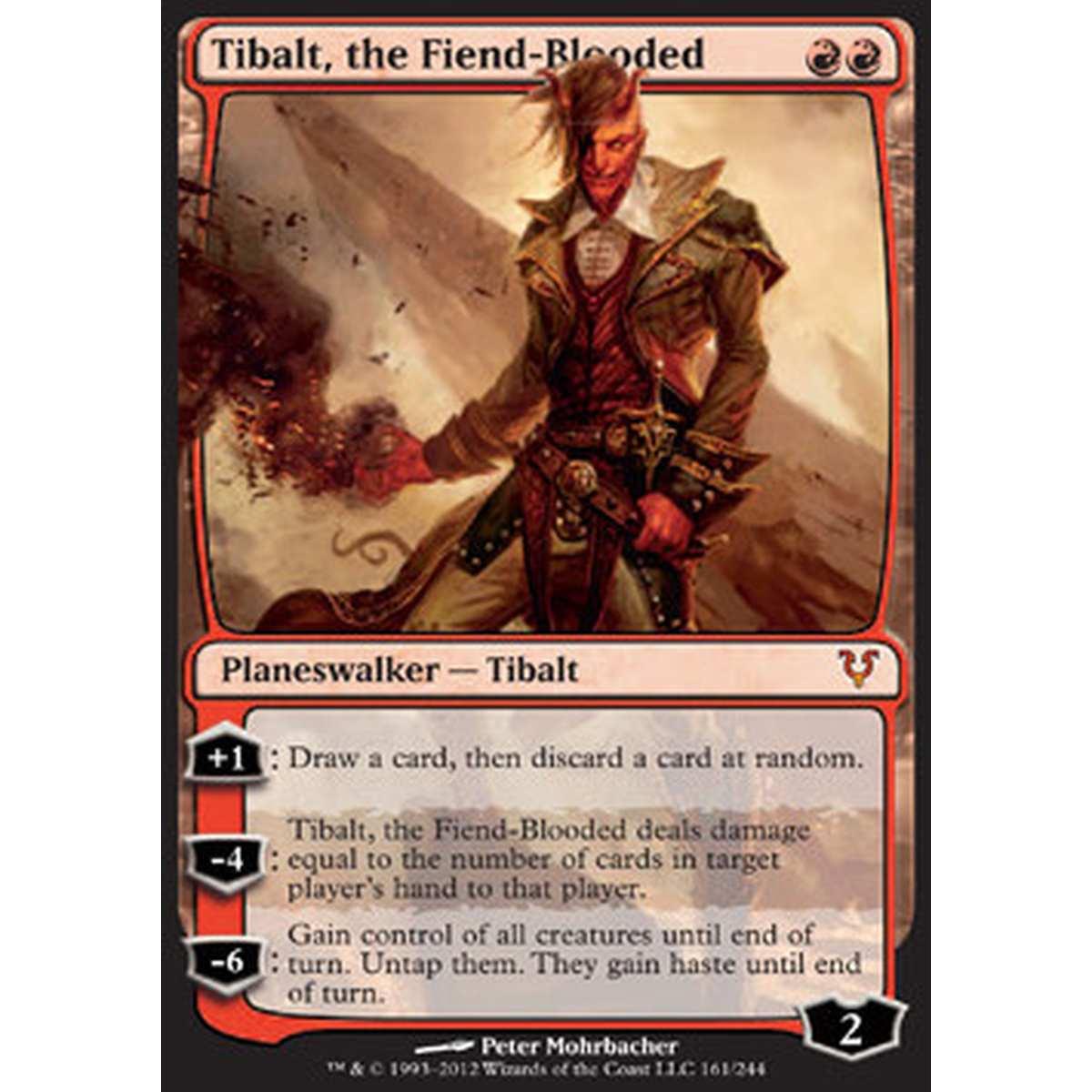 Tibalt, the Fiend-Blooded - Tibalt dal Sangue Demoniaco - [AVR] [EX]