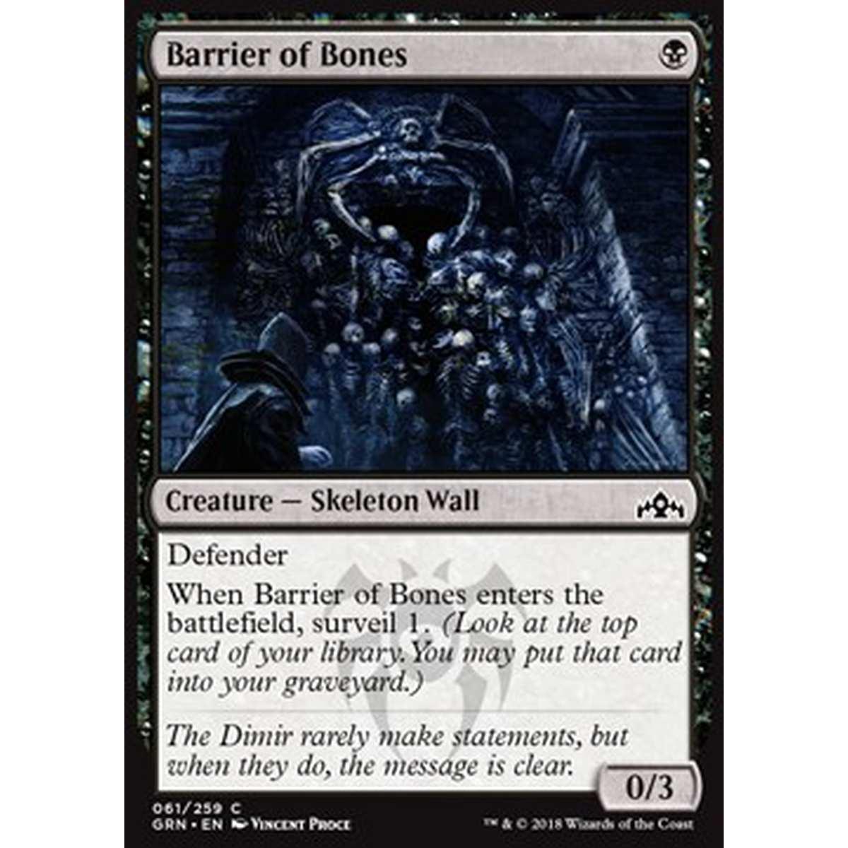 Barrier of Bones - Barriera d'Ossa - [GRN] [NM]