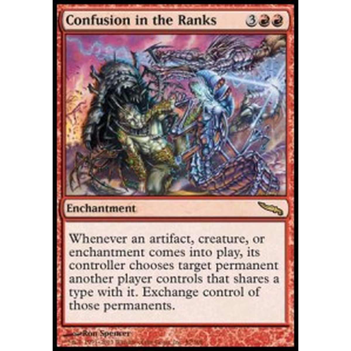 Confusion in the Ranks - Confusione nei Ranghi - [MRD] [EX]
