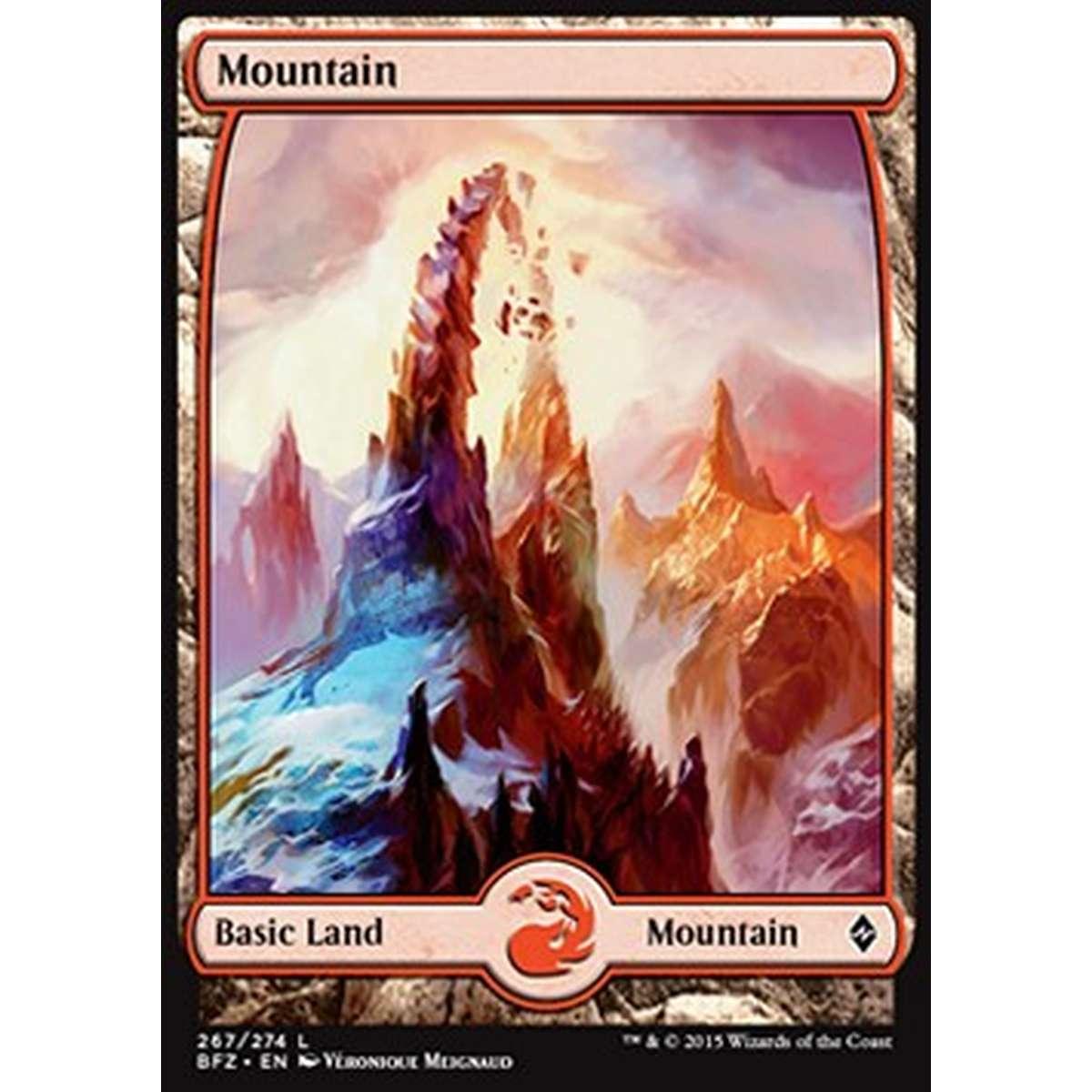 Mountain (V.5) - Montagna (V.5) - [BFZ] [NM] [Foil]