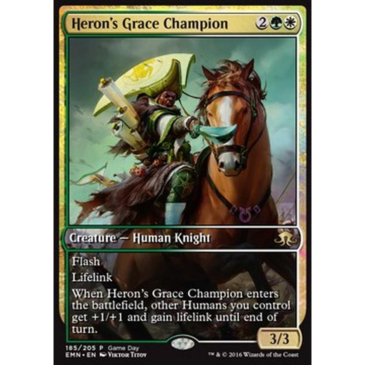 Heron's Grace Champion - Campione della Grazia dell'Airone - [GDP] [NM] [Foil]