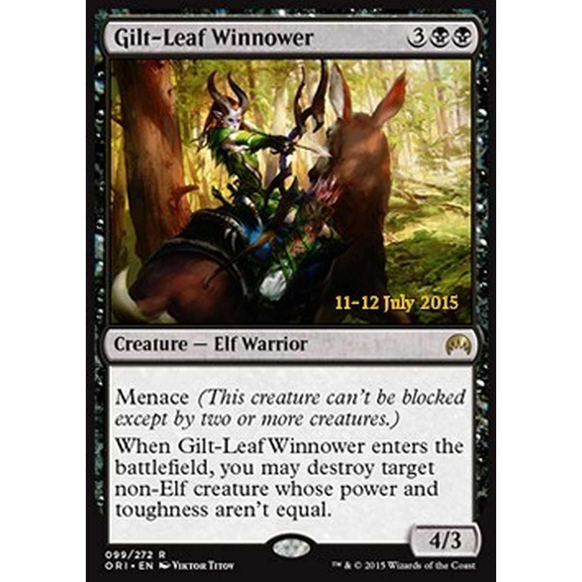 Gilt-Leaf Winnower - Setacciatore di Foglia Dorata - [PORI] [NM] [Foil]