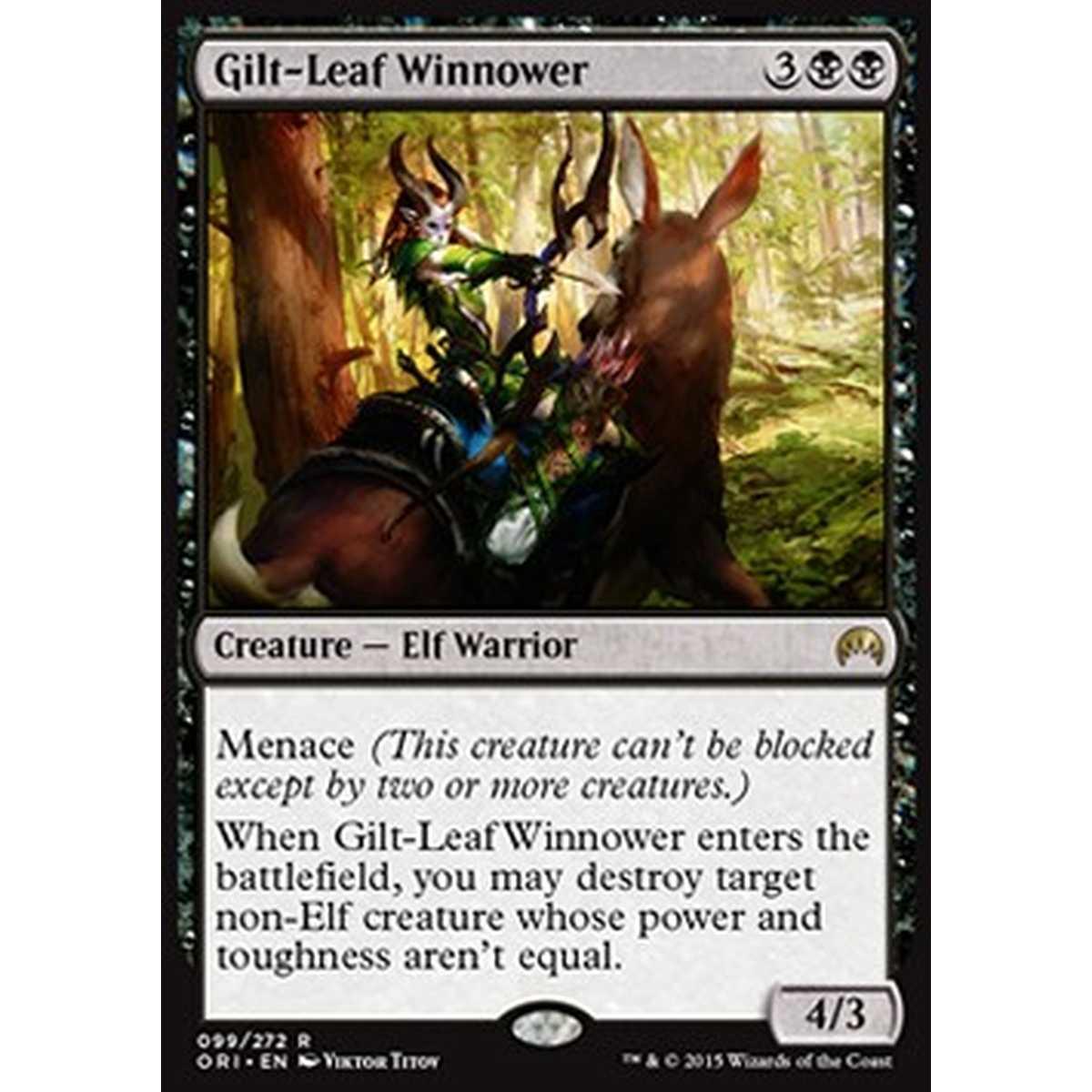 Gilt-Leaf Winnower - Setacciatore di Foglia Dorata - [ORI] [NM] [Foil]
