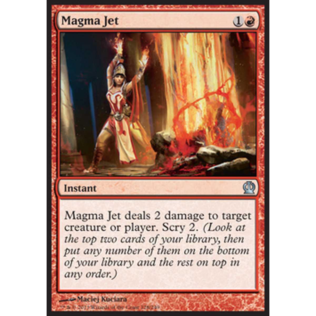 Magma Jet - Esplosione di Magma - [THS] [NM] [Foil]