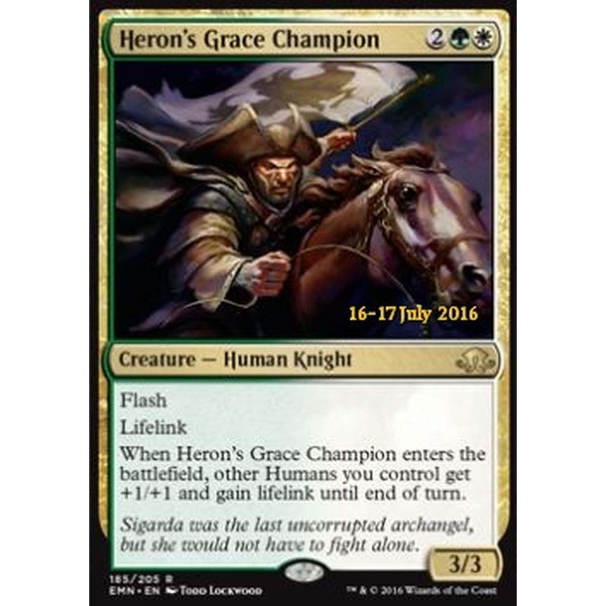 Heron's Grace Champion - Campione della Grazia dell'Airone - [EMNP] [NM] [Foil]