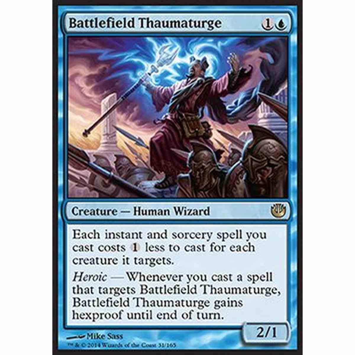 Battlefield Thaumaturge - Taumaturgo Combattente - [JOU] [NM] [Foil]