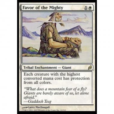 Favor of the Mighty - Favor of the Mighty - [LRW] [EX] [Foil]