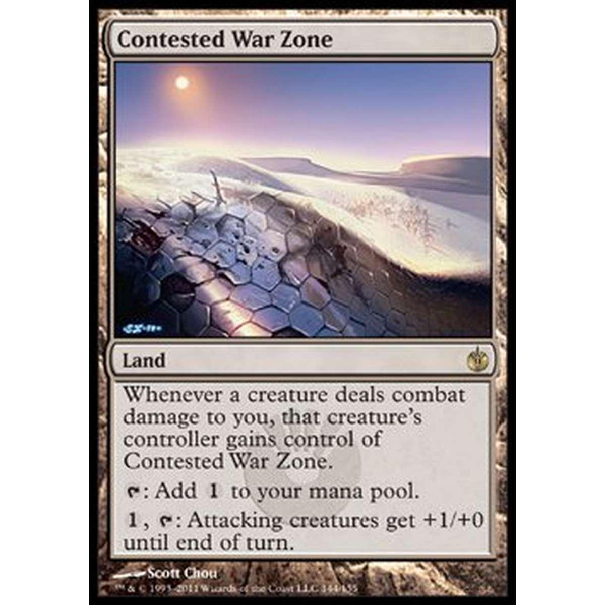 Contested War Zone - Contested War Zone - [MBS] [NM] [Foil]