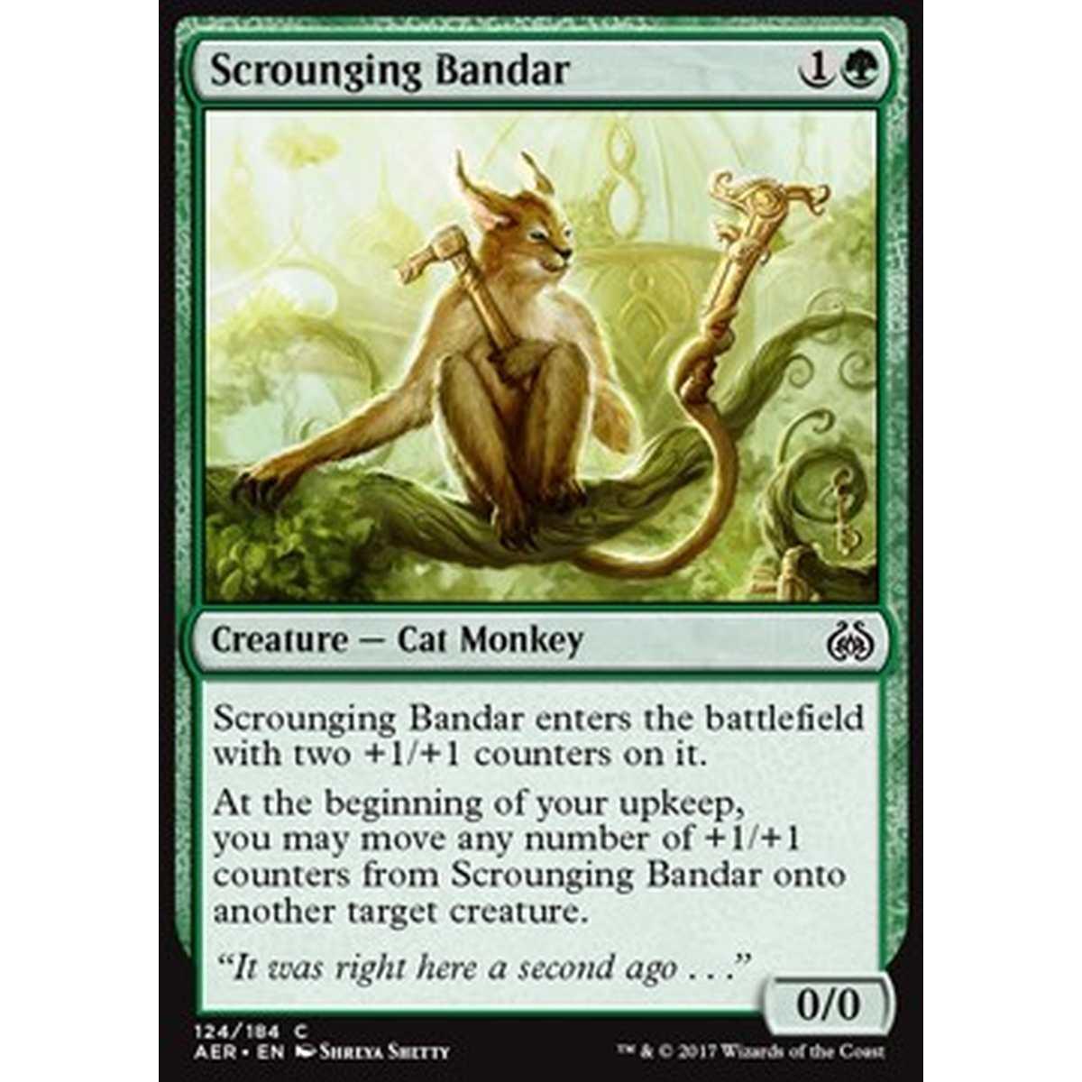 Scrounging Bandar - Bandar Sgraffignatore - [AER] [NM]