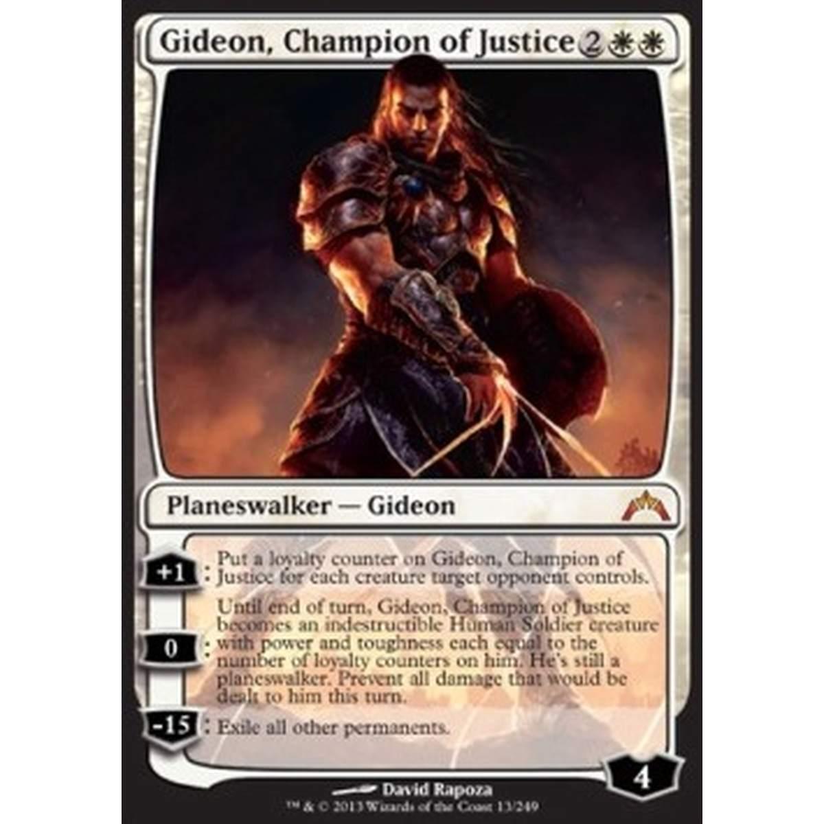 Gideon, Champion of Justice - Gideon, Campione di Giustizia - [GTC] [EX]