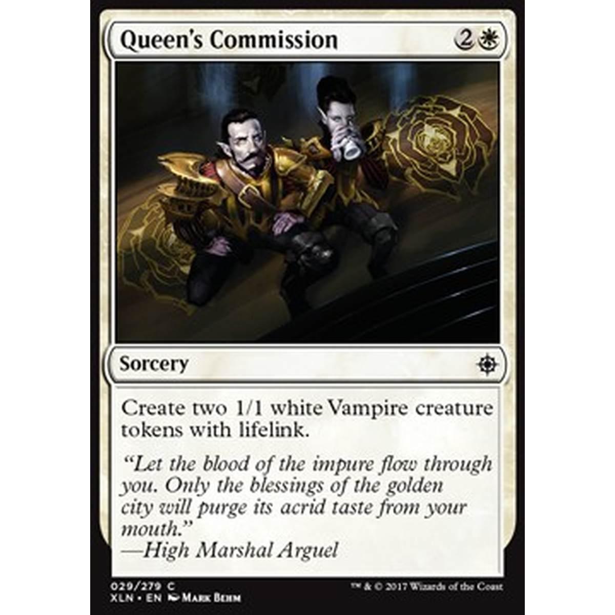 Queen's Commission - Mandato della Regina - [XLN] [NM]