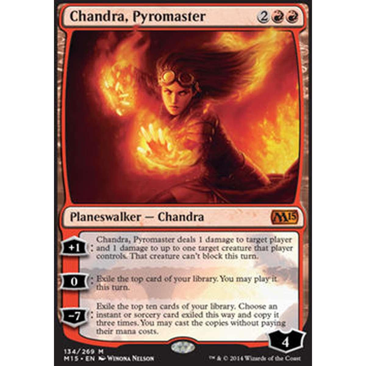 Chandra, Pyromaster - Chandra, Padrona del Fuoco - [M15] [NM]
