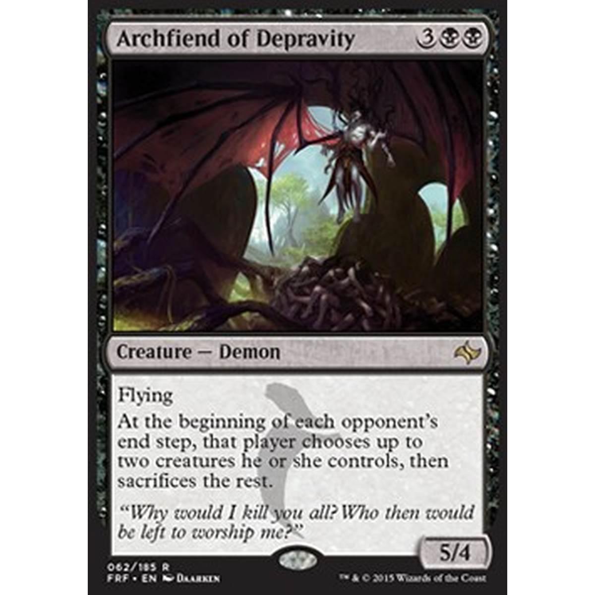 Archfiend of Depravity - Supremo Demone della Depravazione - [FRF] [NM]