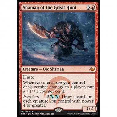 Shaman of the Great Hunt - Sciamano della Grande Caccia - [FRF] [NM] [Foil]