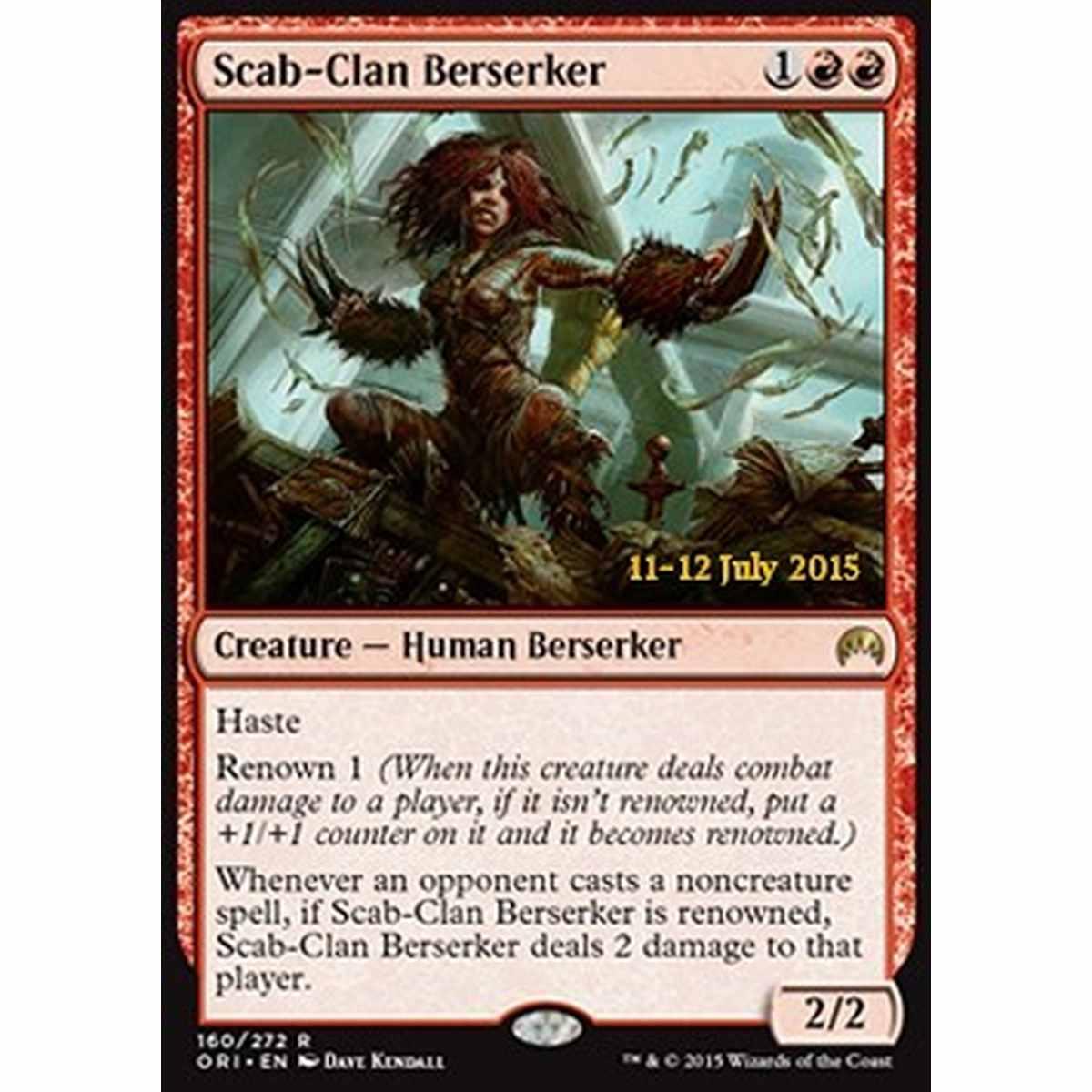 Scab-Clan Berserker - Berserker del Clan Scab - [PORI] [NM] [Foil]
