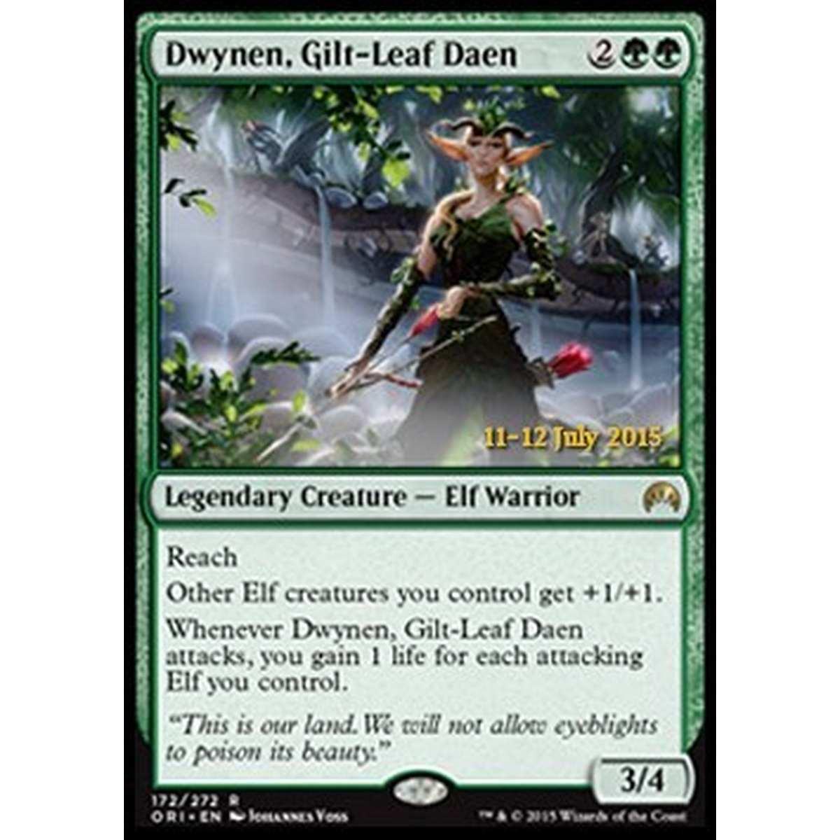 Dwynen, Gilt-Leaf Daen (V.1) - Dwynen, Daen di Foglia Dorata (V.1) - [PORI] [NM] [Foil]