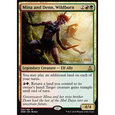 Mina and Denn, Wildborn - Mina e Denn, Nati Selvaggi - [POGW] [NM] [Foil]