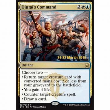 Ojutai's Command - Comando di Ojutai - [PDTK] [NM] [Foil]