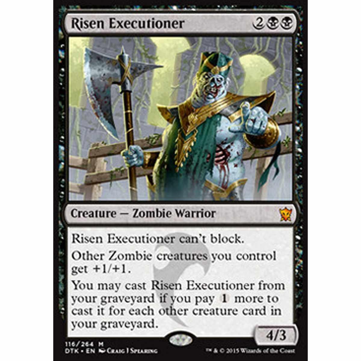 Risen Executioner - Carnefice Rianimato - [DTK] [NM]